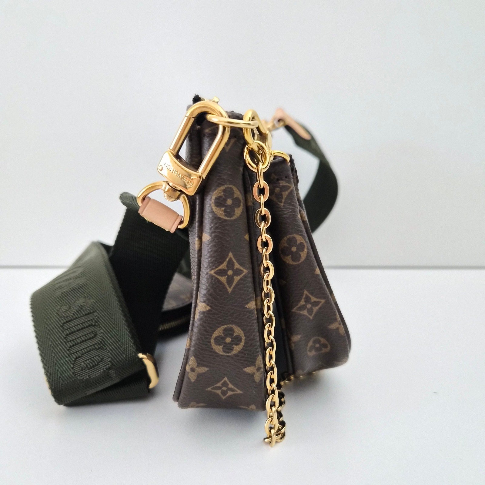 Louis Vuitton Monogram Multi Pochette Accessoires Green