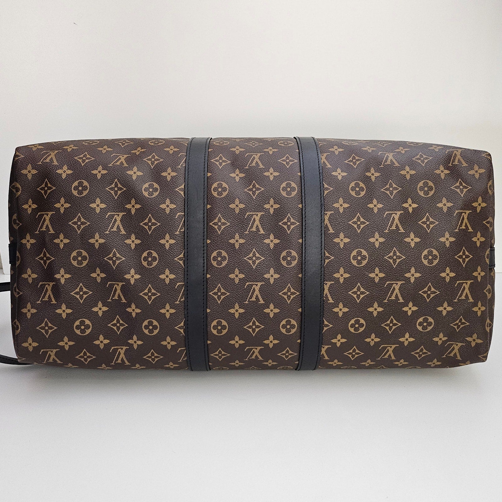 Louis Vuitton Macassar Keepall Bandouliere 55 Duffle