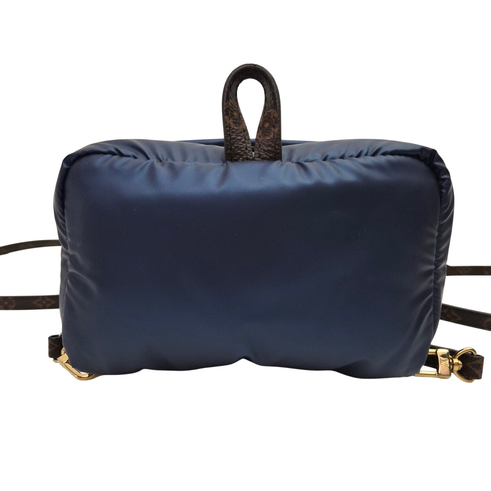 Louis Vuitton Limited Edition Nylon Navy Pillow Palm Springs Mini Backpack Bag