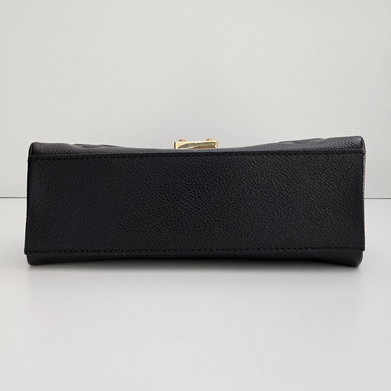 Louis Vuitton Madeleine BB Empreinte Leather Top Handle Bag Black