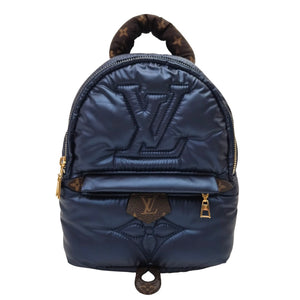 Louis Vuitton Limited Edition Nylon Navy Pillow Palm Springs Mini Backpack Bag
