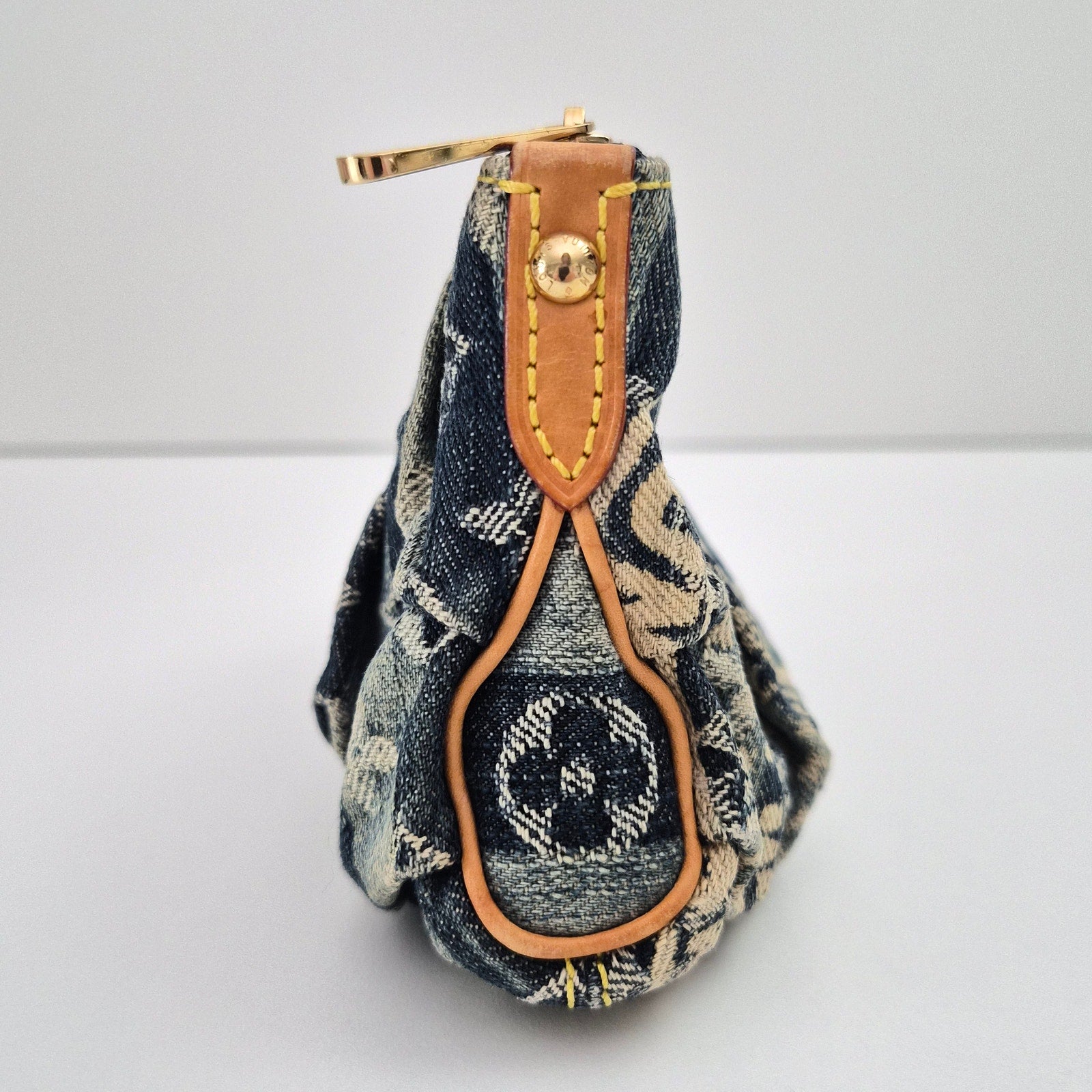 Louis Vuitton Denim Raye Trousse Cosmetic Pouch