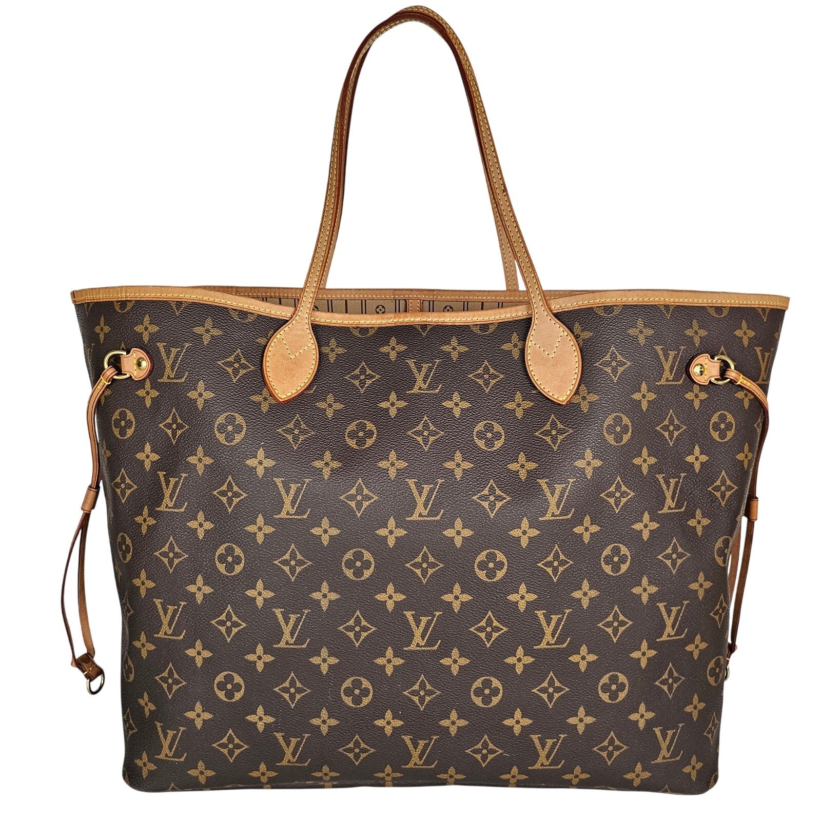 Louis Vuitton Monogram Neverfull Gm Brown Tote