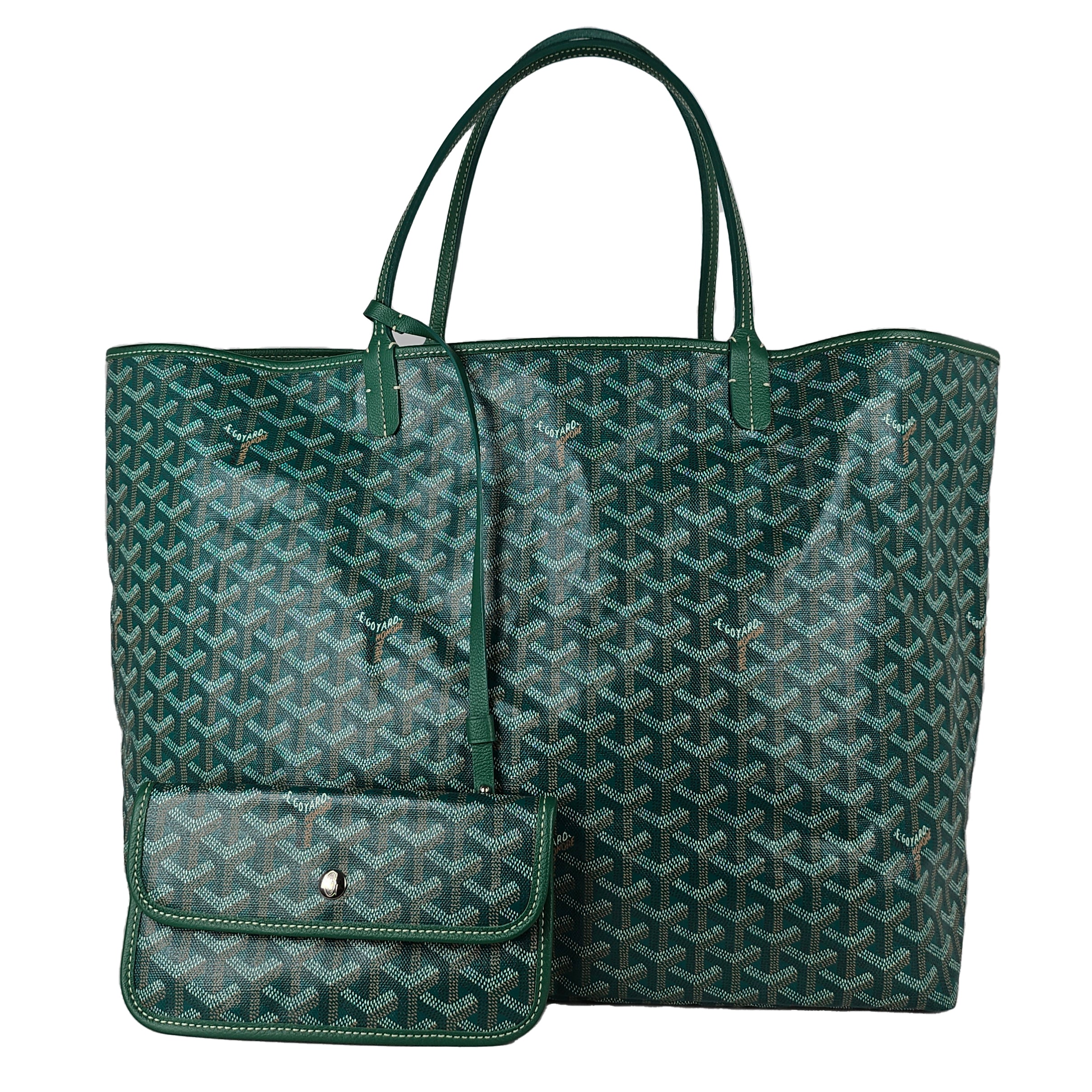 Goyard Goyardine Saint Louis GM Green