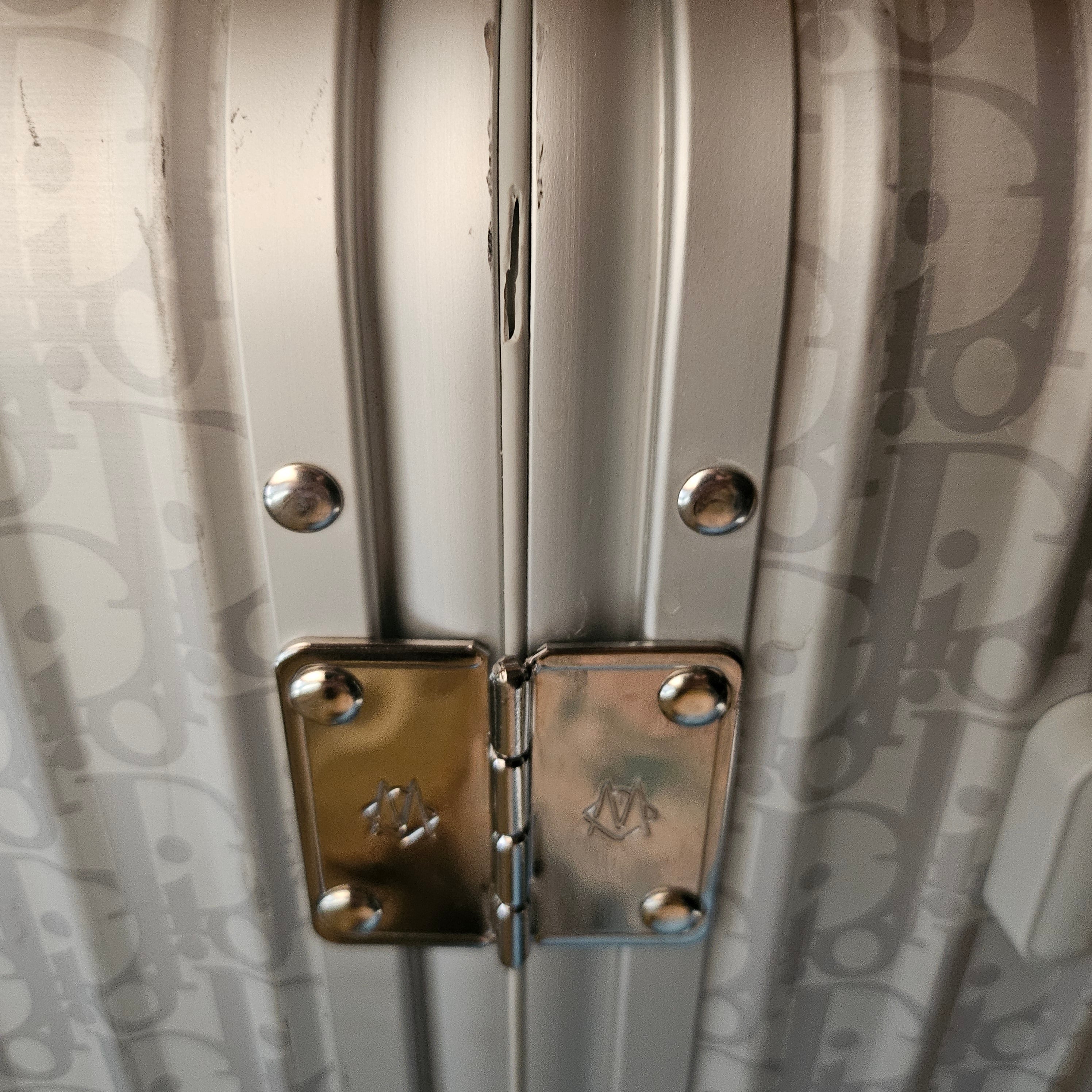 Dior x Rimowa Silver Trunk Suitcase SS20 Large