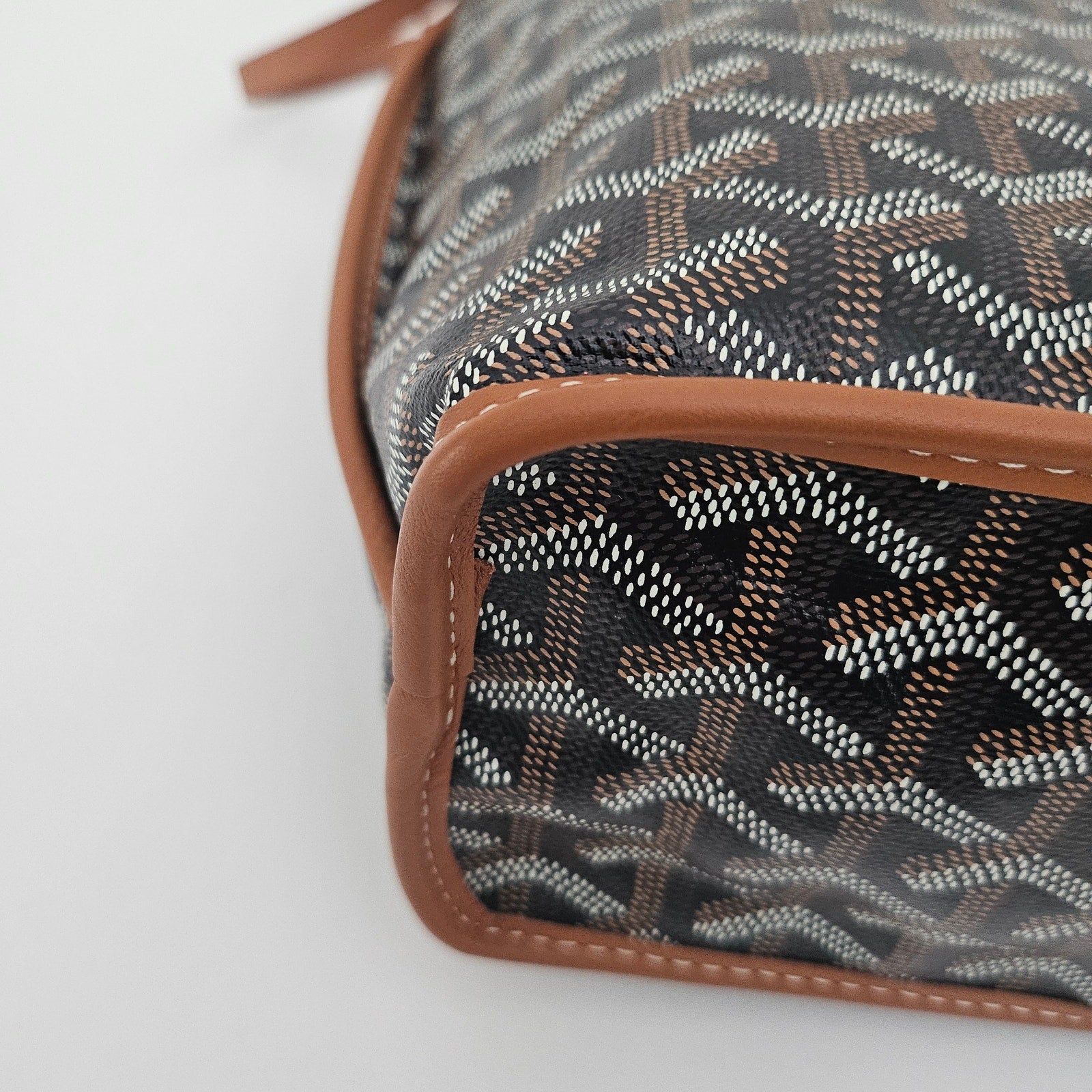 Goyard Mini Anjou Black Gold Handbag