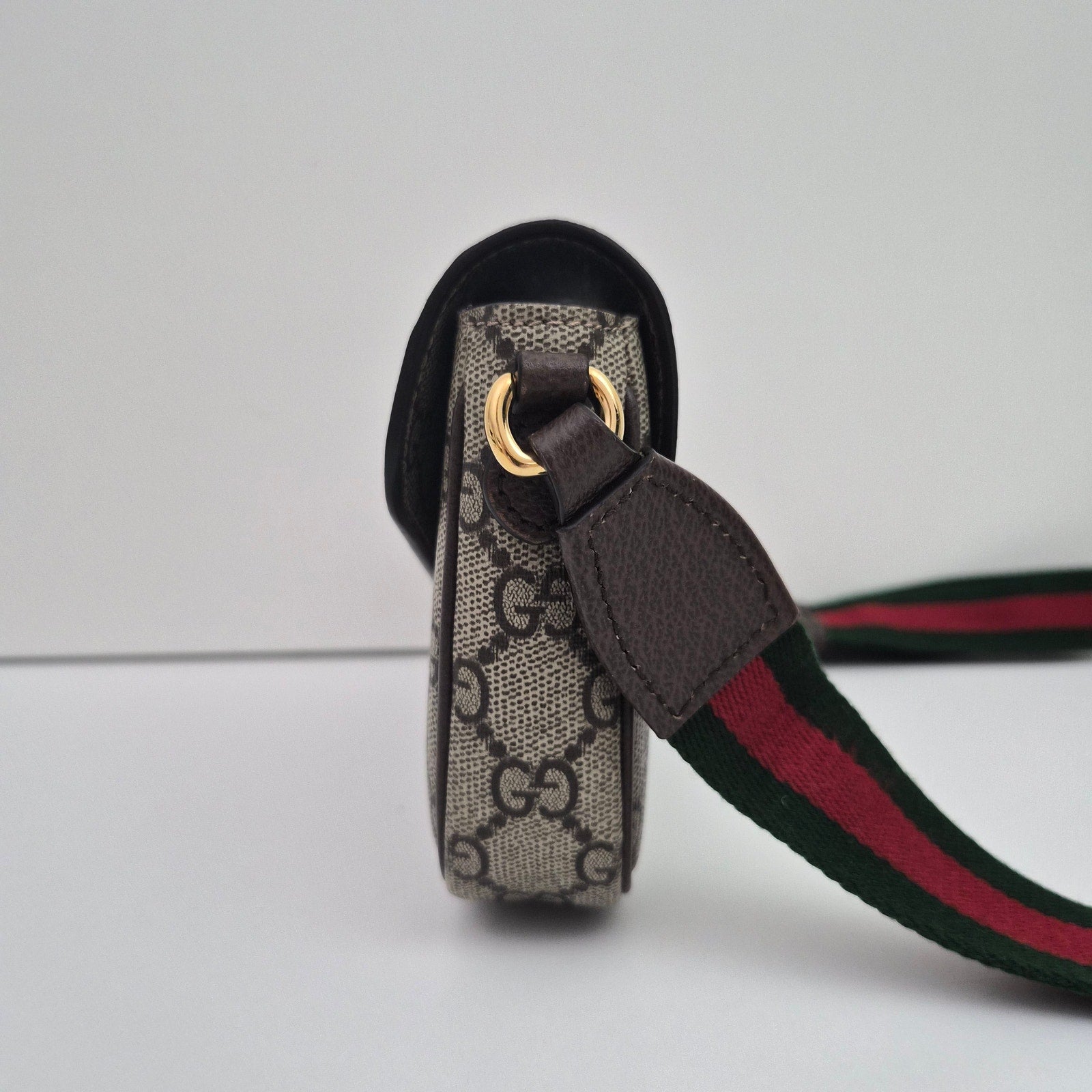 Gucci GG Supreme Monogram Ophidia Pochette Envelope Bag