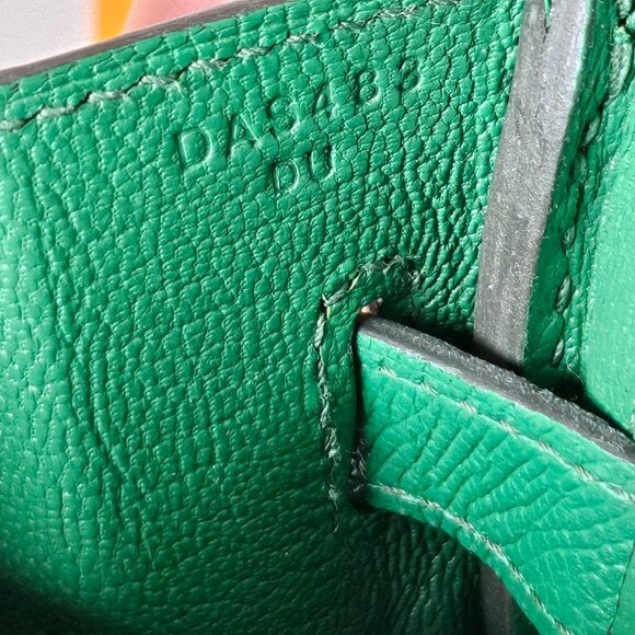 Hermes Birkin 30 Epsom Leather Cactus Green