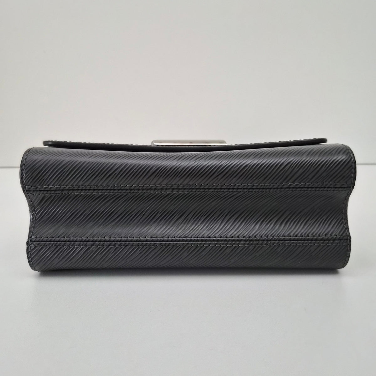 Louis Vuitton Epi Leather Twist MM Shoulder Bag Gray