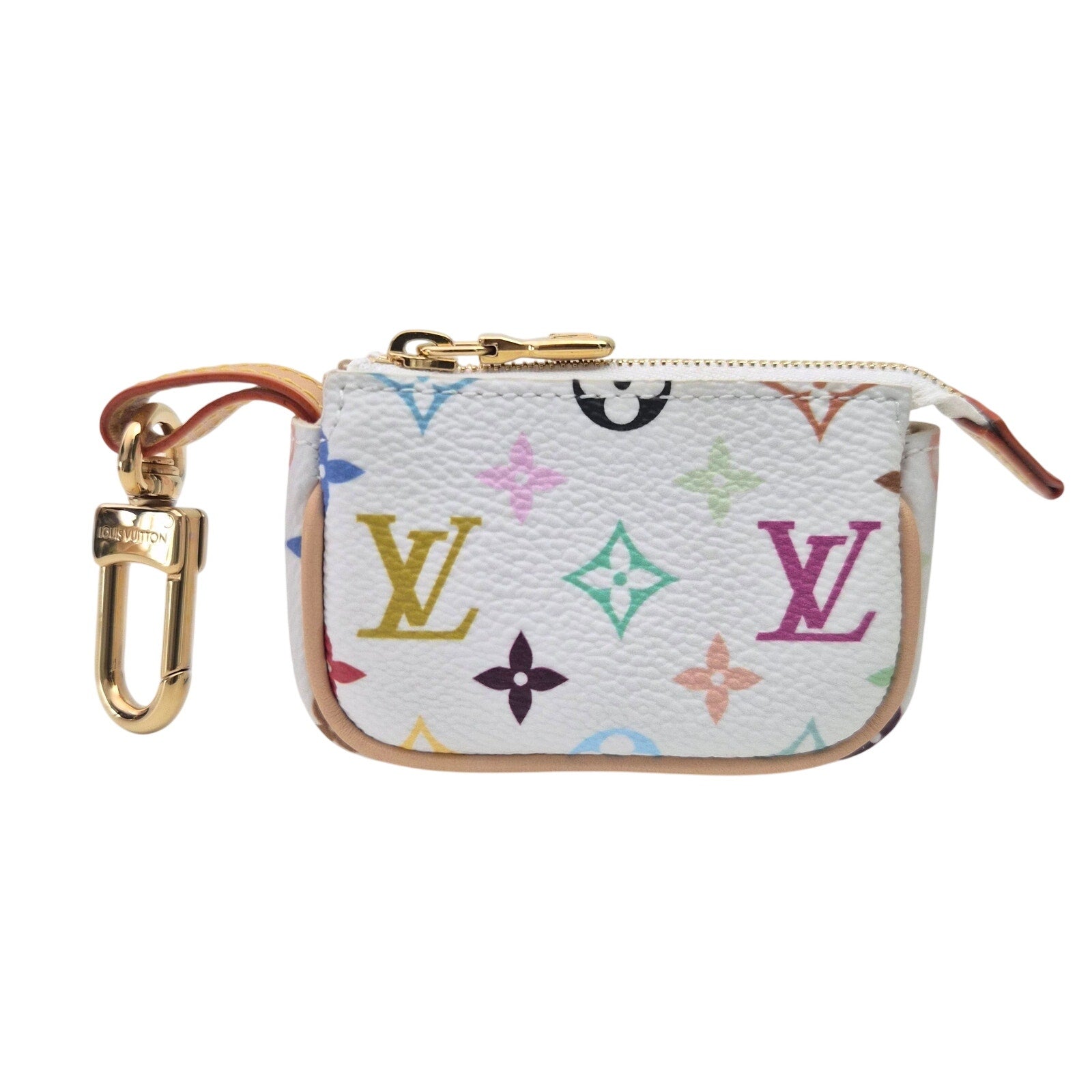 Louis Vuitton LV x TM Murakami Micro Pochette Monogram White Multicolor