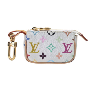 Louis Vuitton LV x TM Murakami Micro Pochette Monogram White Multicolor
