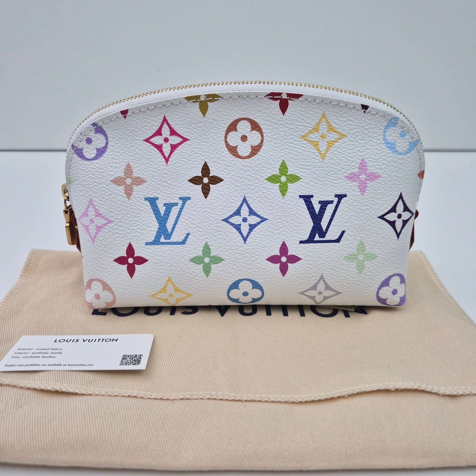 Louis Vuitton LV x TM Murakami Monogram Multicolor Cosmetic Case Pouch