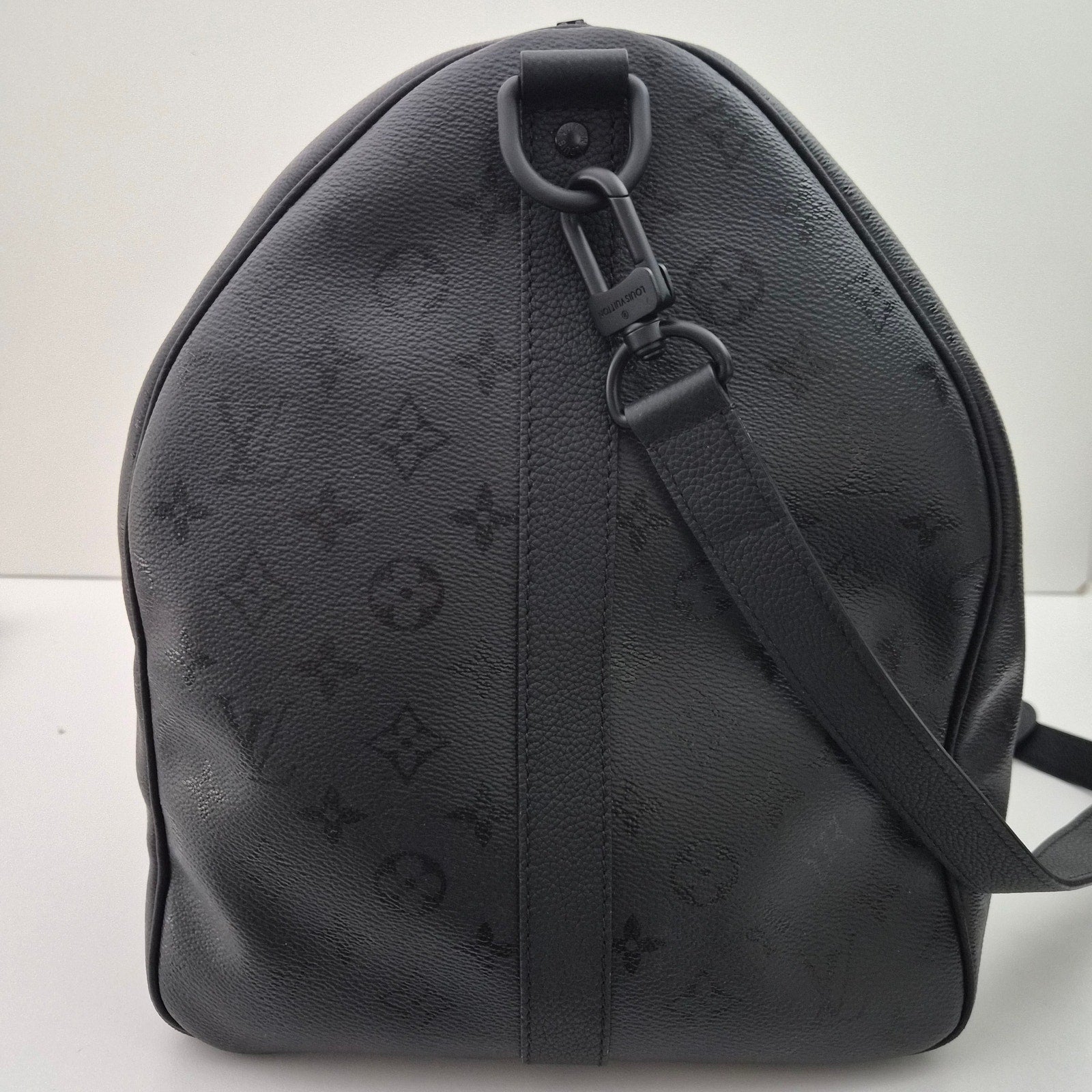 Louis Vuitton Monogram Eclipse Keepall Bandouliere 55
