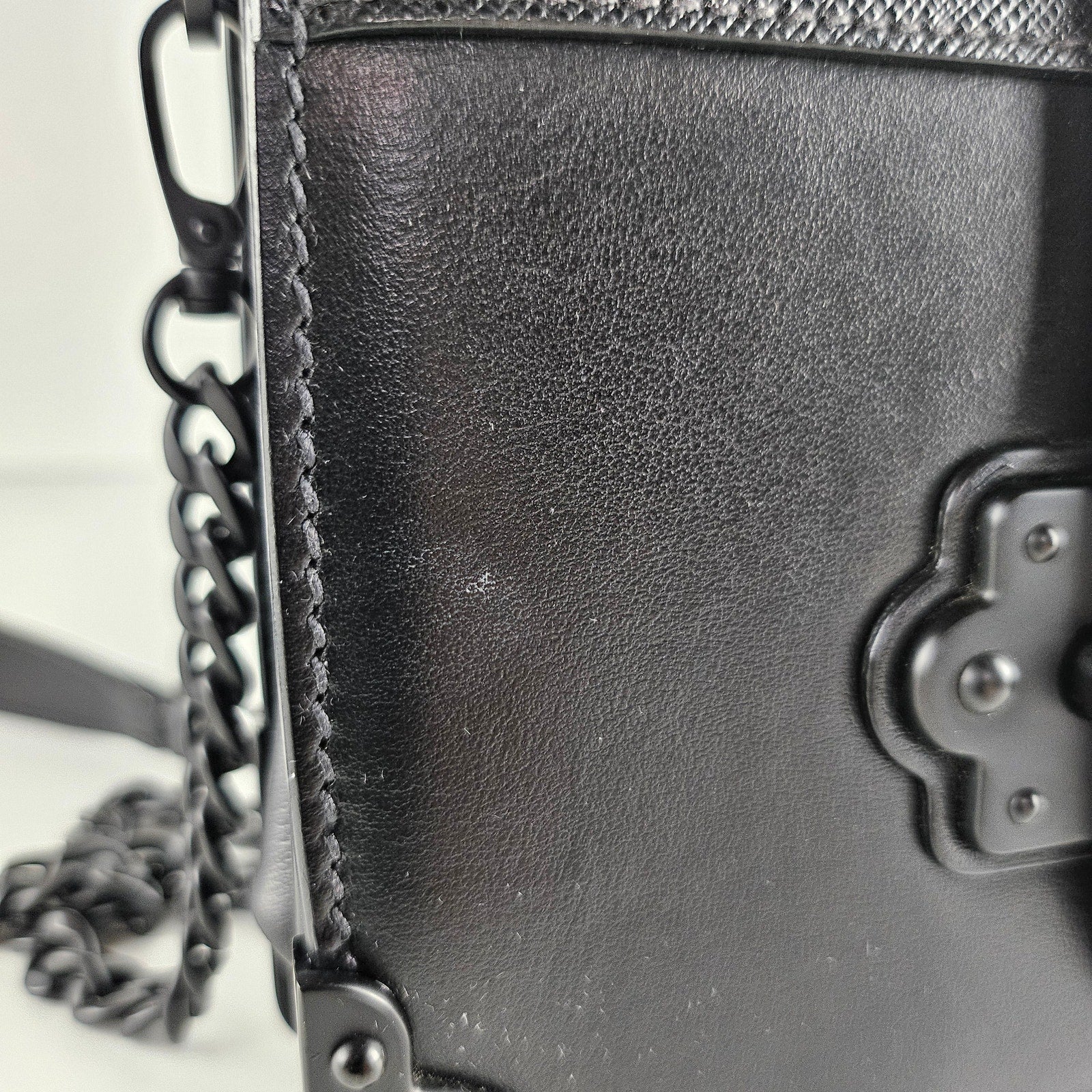 Prada Cahier So Black Hardware Small Crossbody