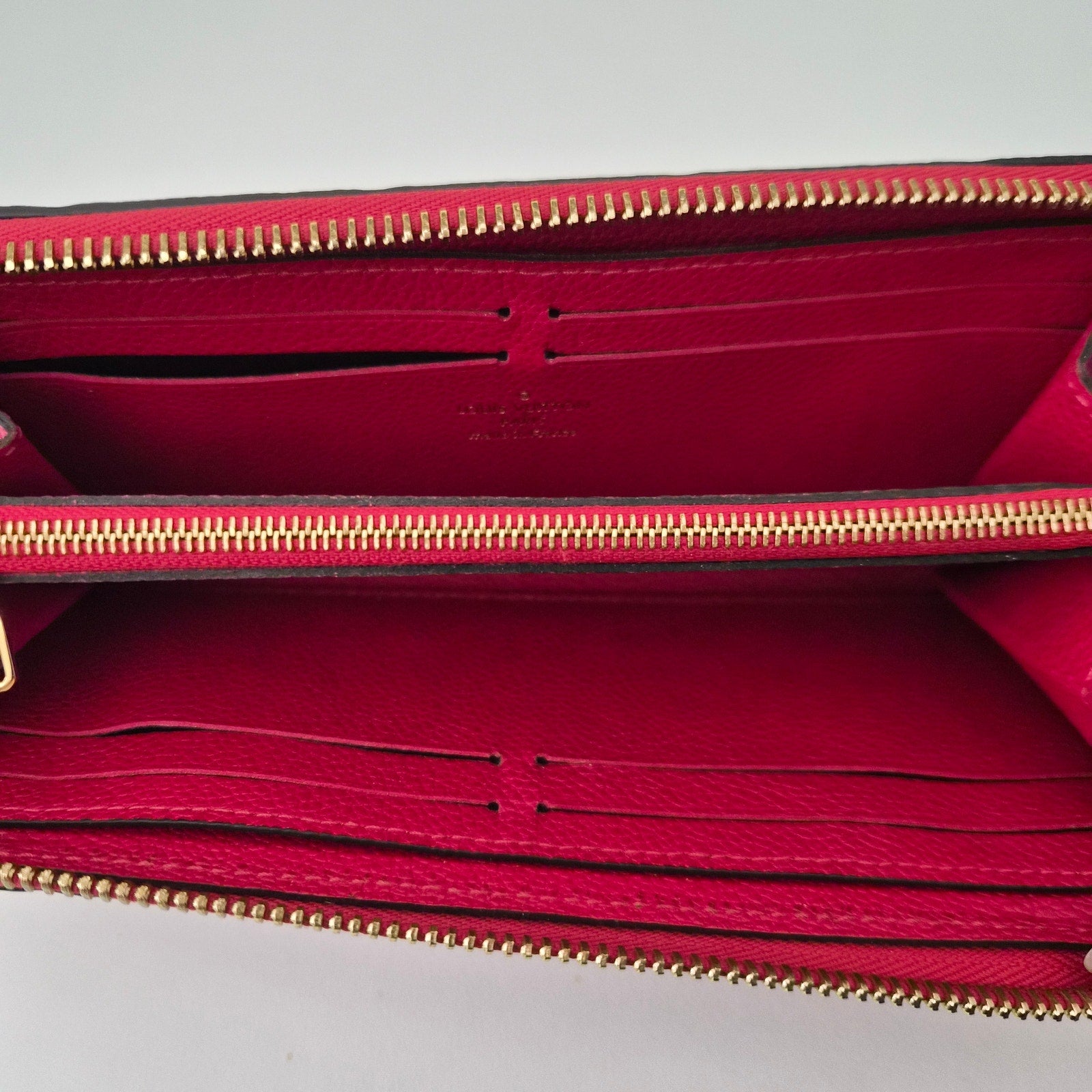 Louis Vuitton Empreinte Clemence Wallet Cherry