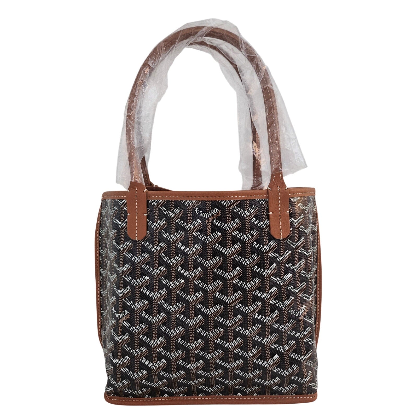 Goyard Mini Anjou Black Gold Handbag