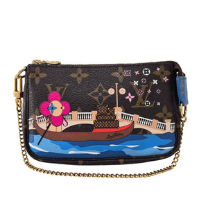 Louis Vuitton 2019 Christmas Vivienne Animation Mini Pochette Accessories