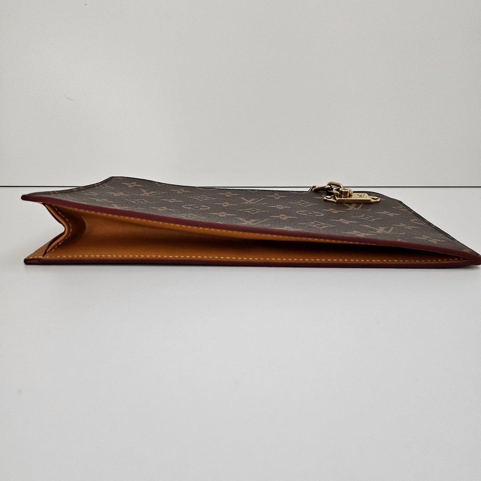 Louis Vuitton Legacy Chain Clutch Monogram Canvas