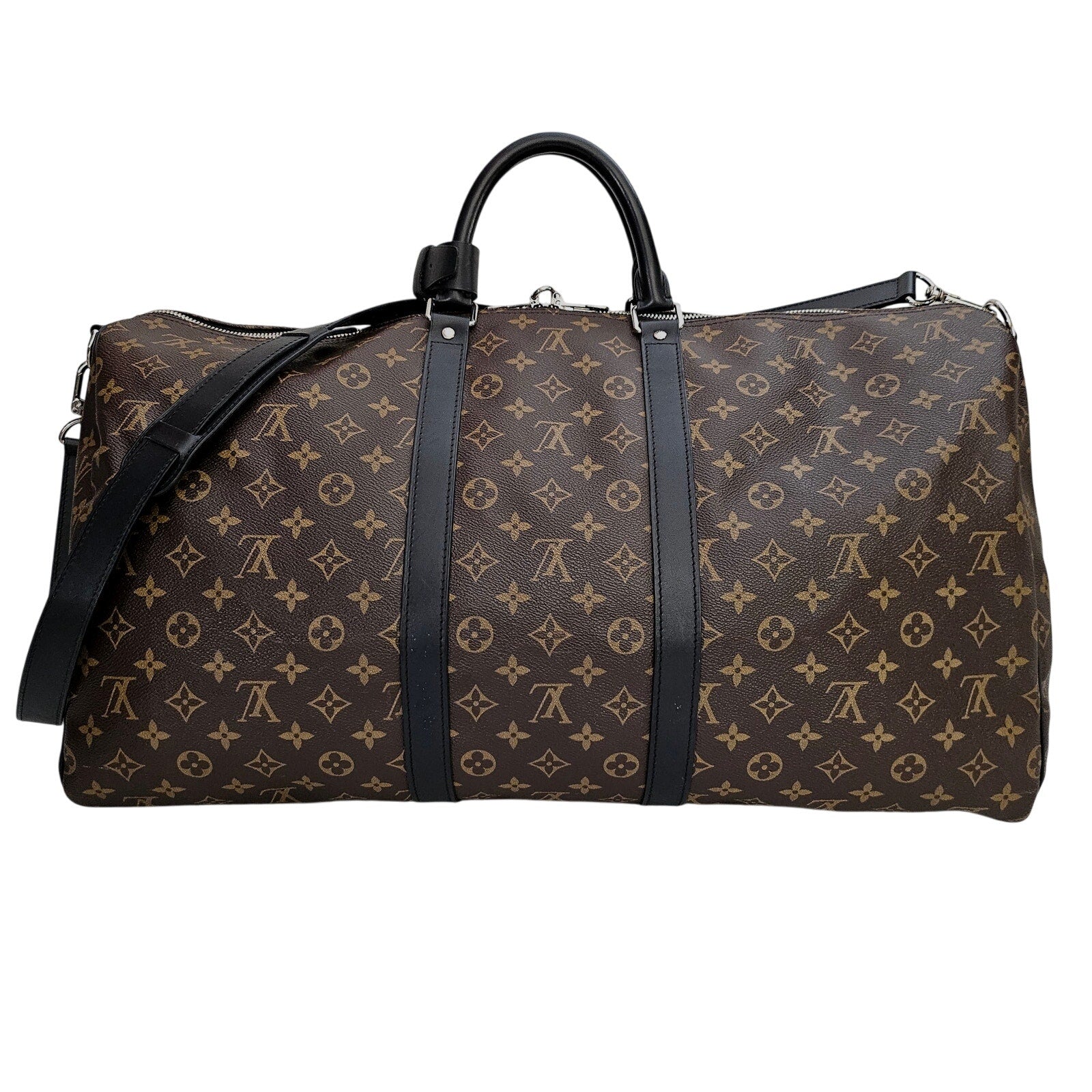 Louis Vuitton Macassar Keepall Bandouliere 55 Duffle