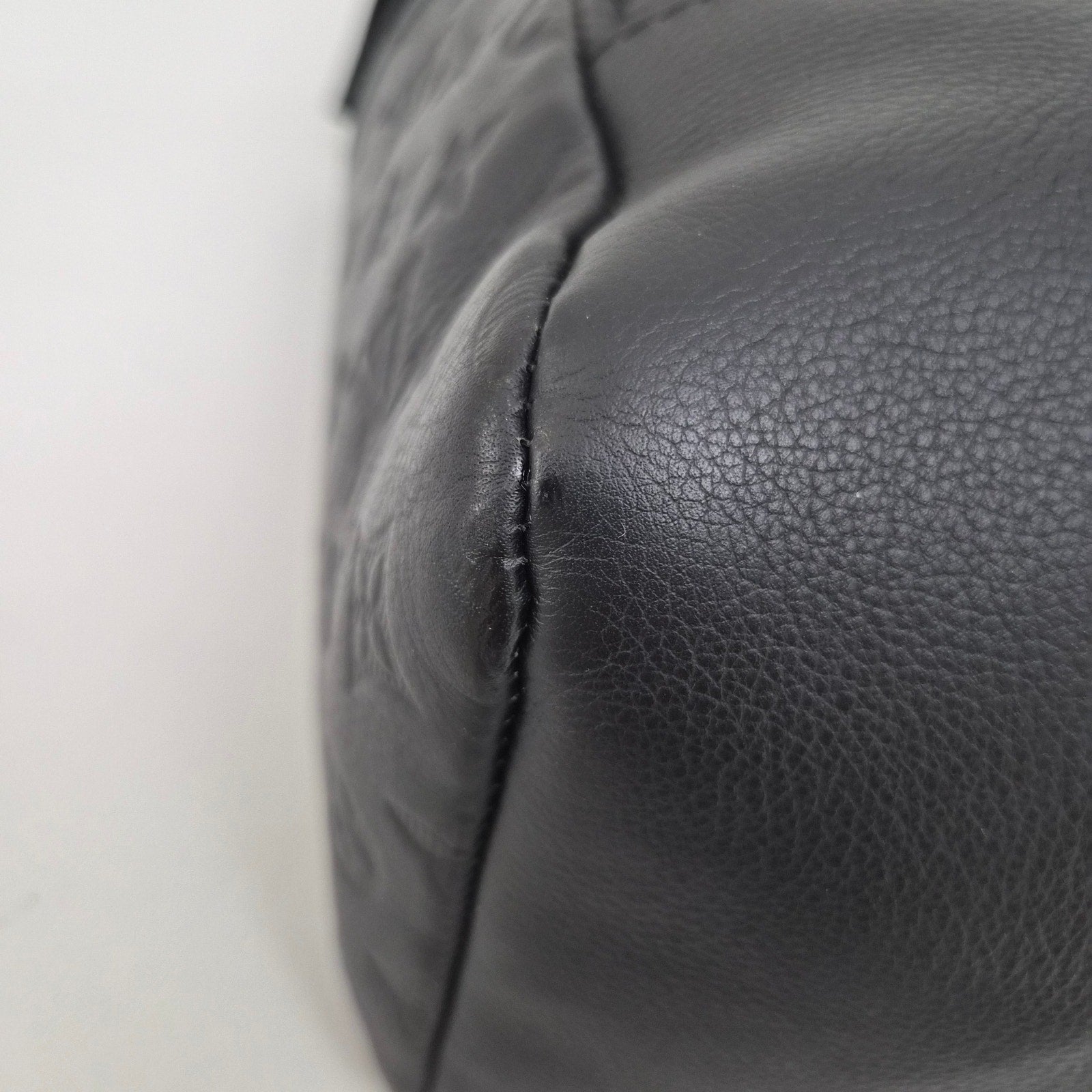 Louis Vuitton Calfskin Monogram Shadow Getaway Backpack Black