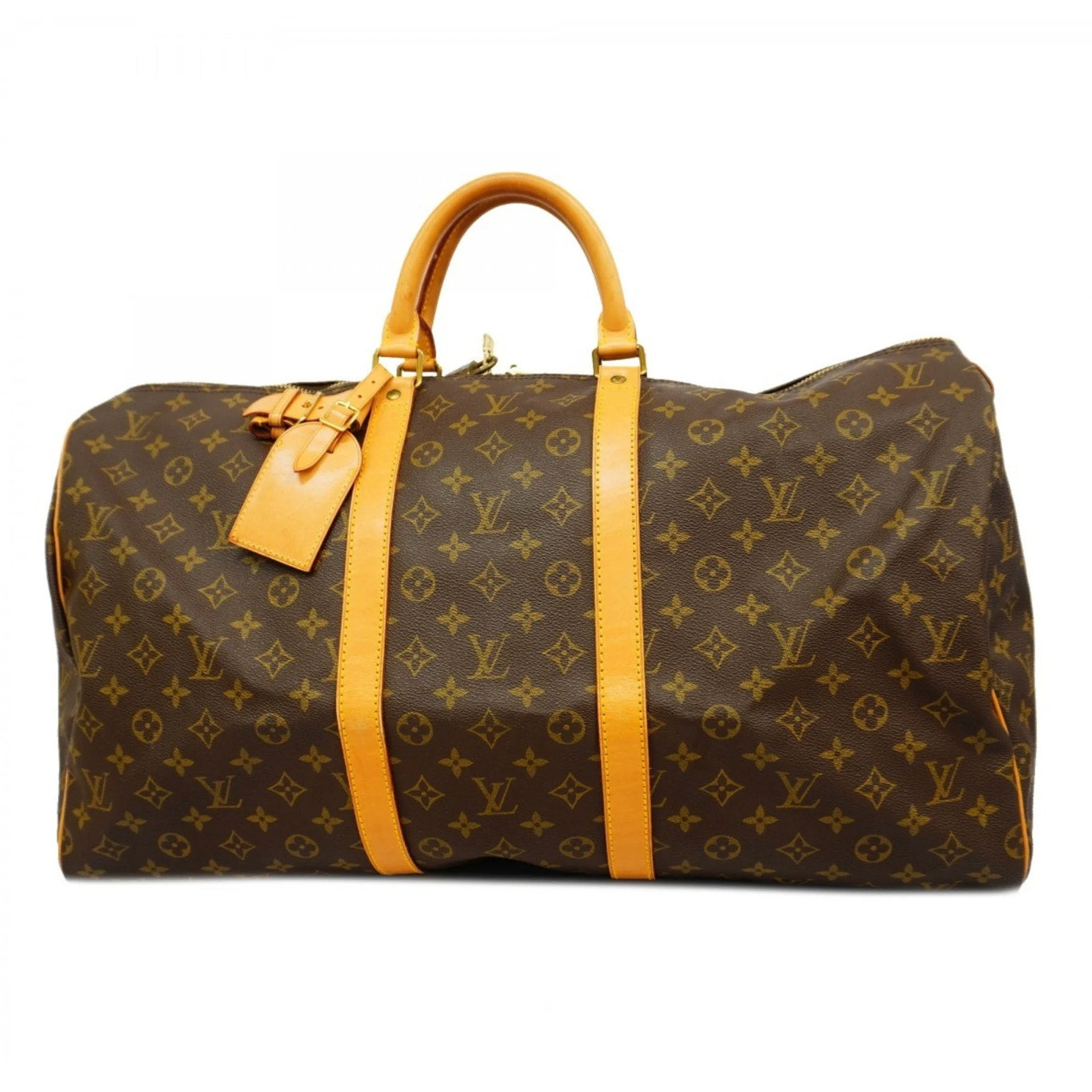 Louis Vuitton Monogram Keepall 55 Travel Duffle Bag