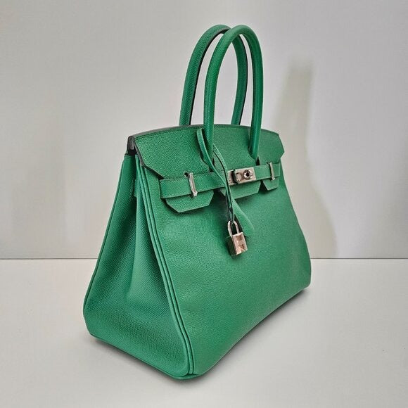 Hermes Birkin 30 Epsom Leather Cactus Green