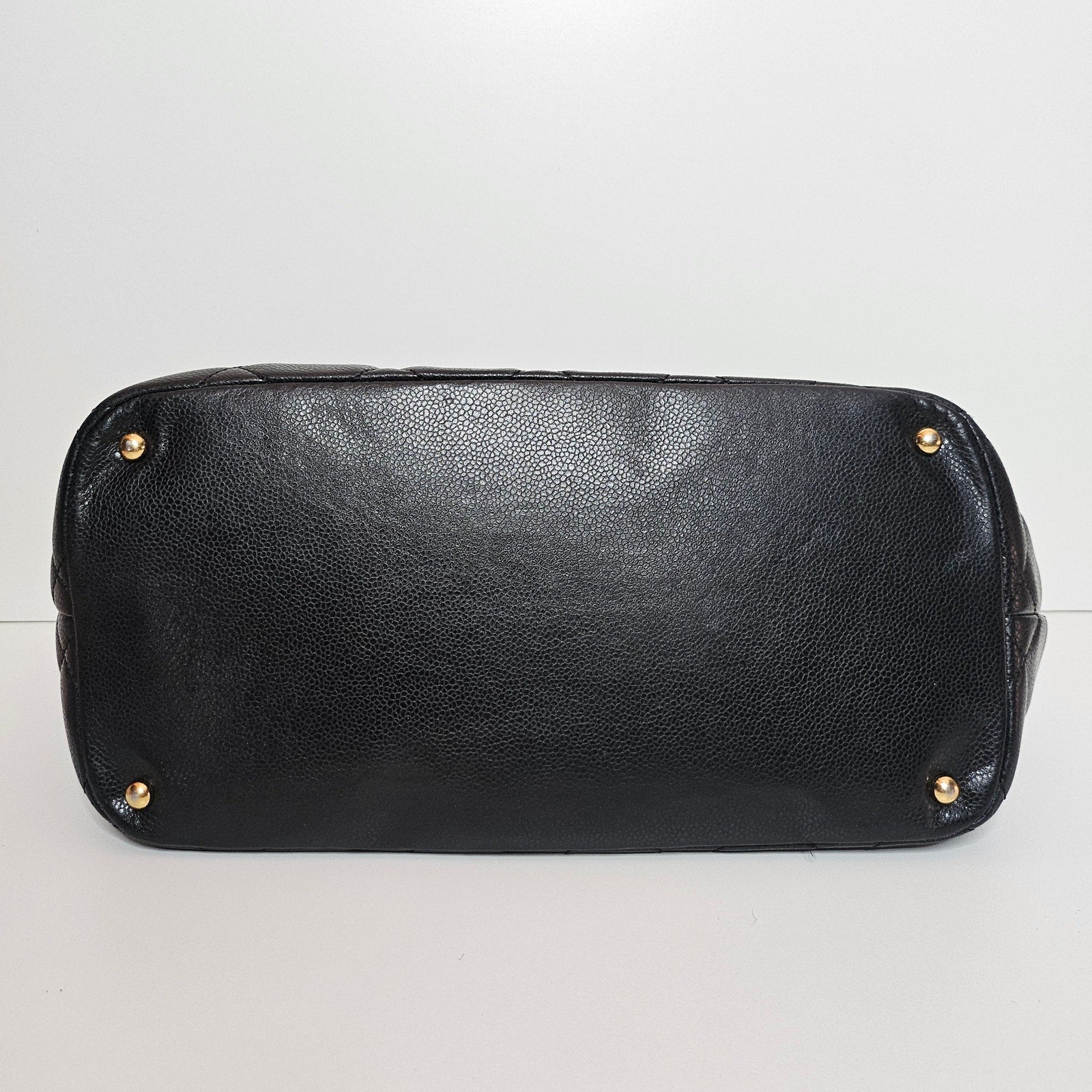 Chanel Timeless CC Caviar Leather Shopper Tote