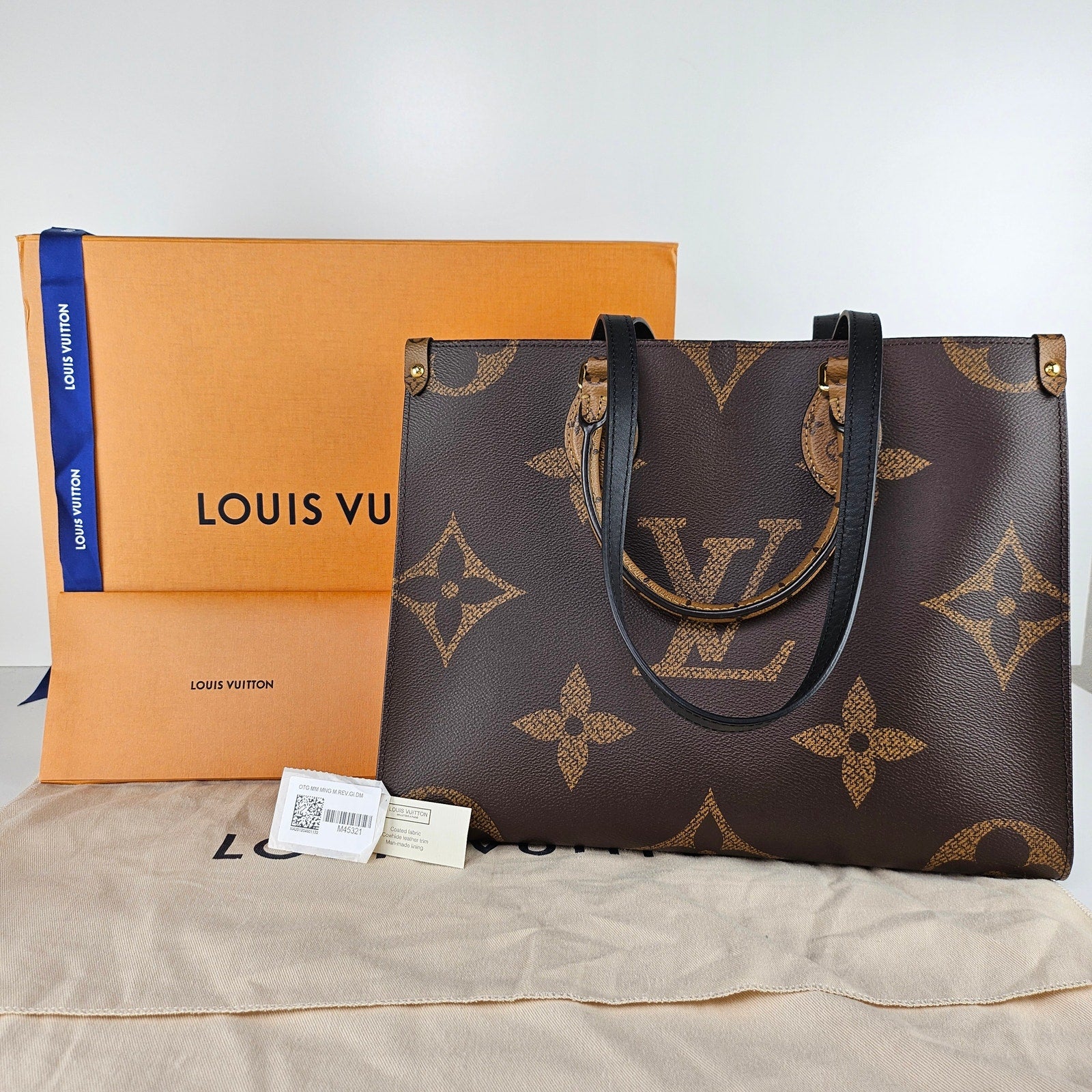 Louis Vuitton Reverse Monogram Giant Onthego MM Tote