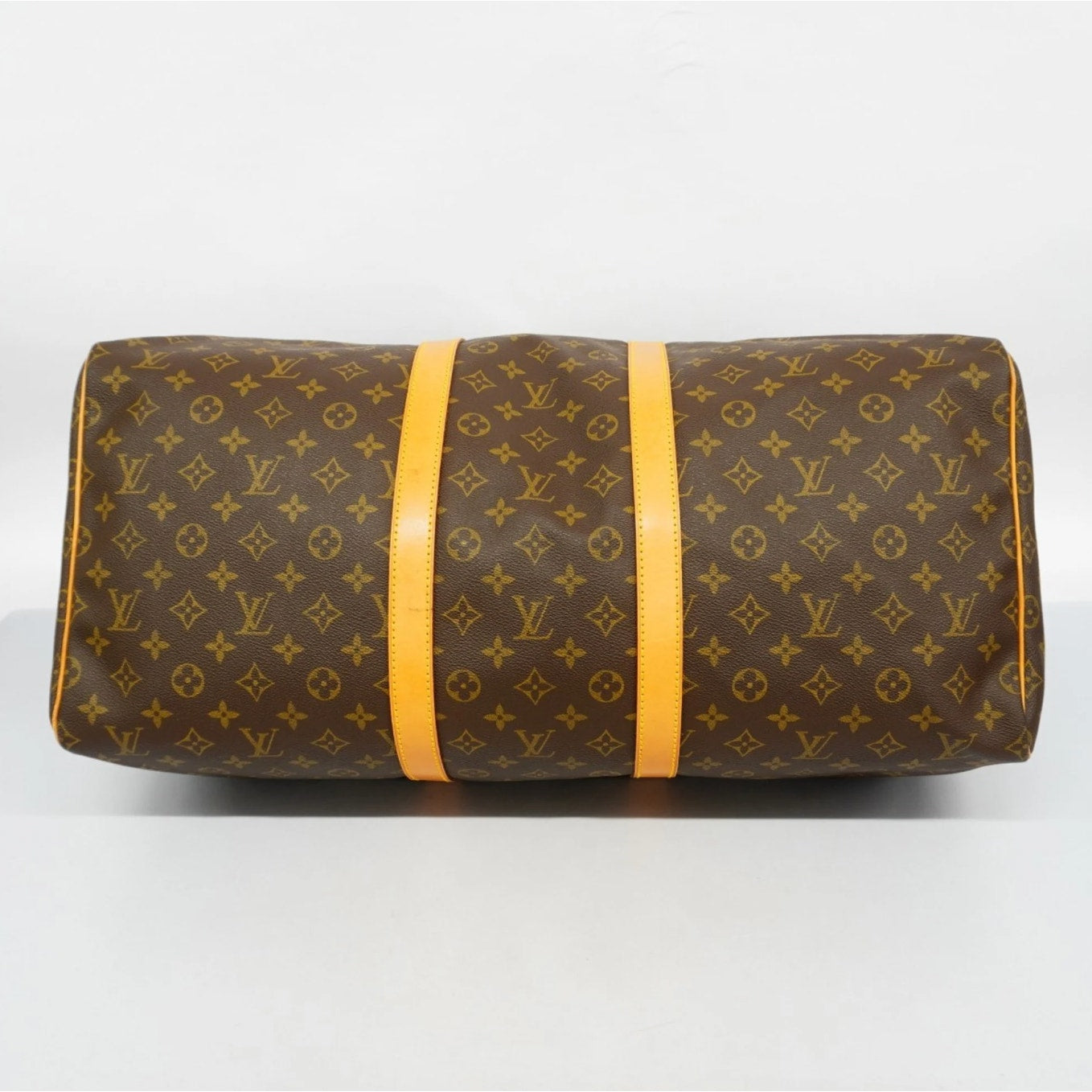 Louis Vuitton Monogram Keepall 55 Travel Duffle Bag