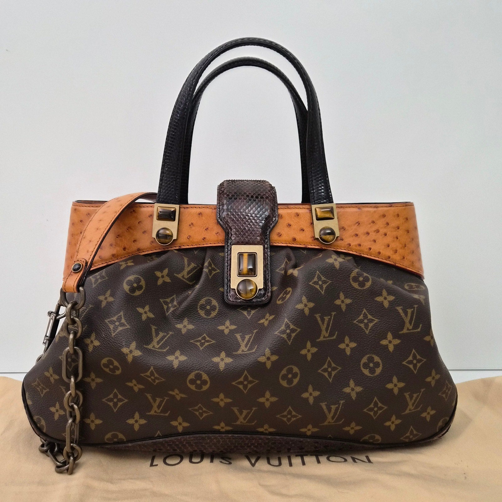 Louis Vuitton Oskar Waltz Monogram Canvas Shoulder Bag