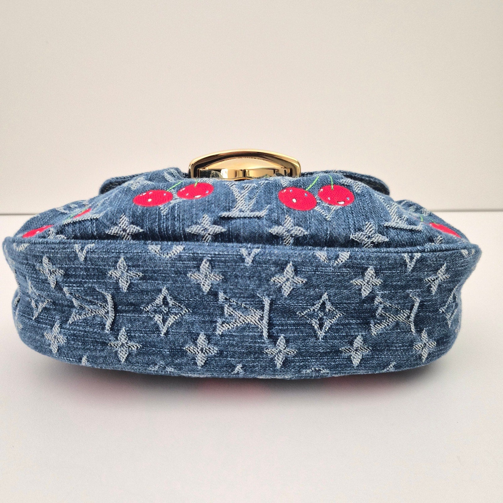 Louis Vuitton LV X TM Monogram Denim Cerises Cherry Sunset