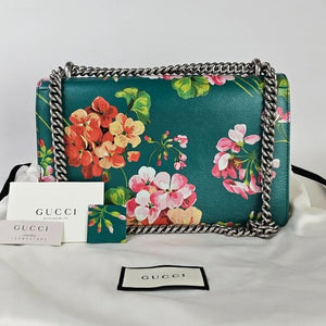 Gucci Small Blooms Dionysus Shoulder Bag Teal