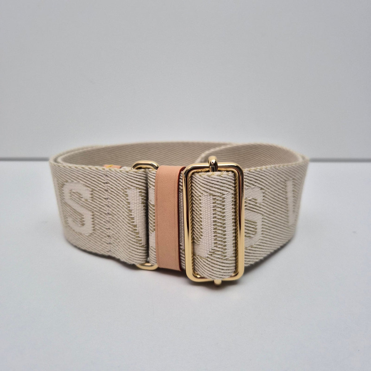 Louis Vuitton Jacquard High Rise Shoulder Strap Beige