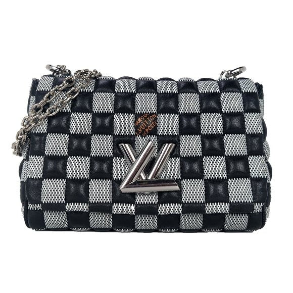 Louis Vuitton Nicolas Ghesquière Twist BB Black/Gray Damier Checkered Twist Bag