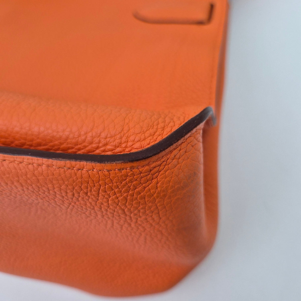 Hermes Jypsiere Bag Clemence 34 Orange