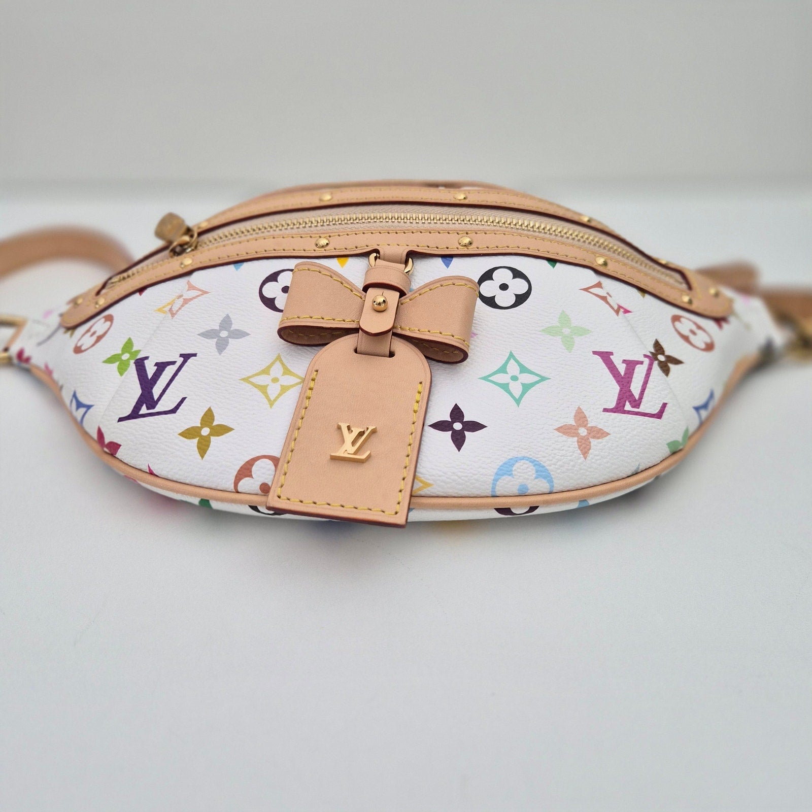 Louis Vuitton LV X TM Monogram Multicolor High Rise Bumbag White