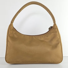 Load image into Gallery viewer, Prada Nylon Mini Hobo Tessuto Tan Shoulder Bag
