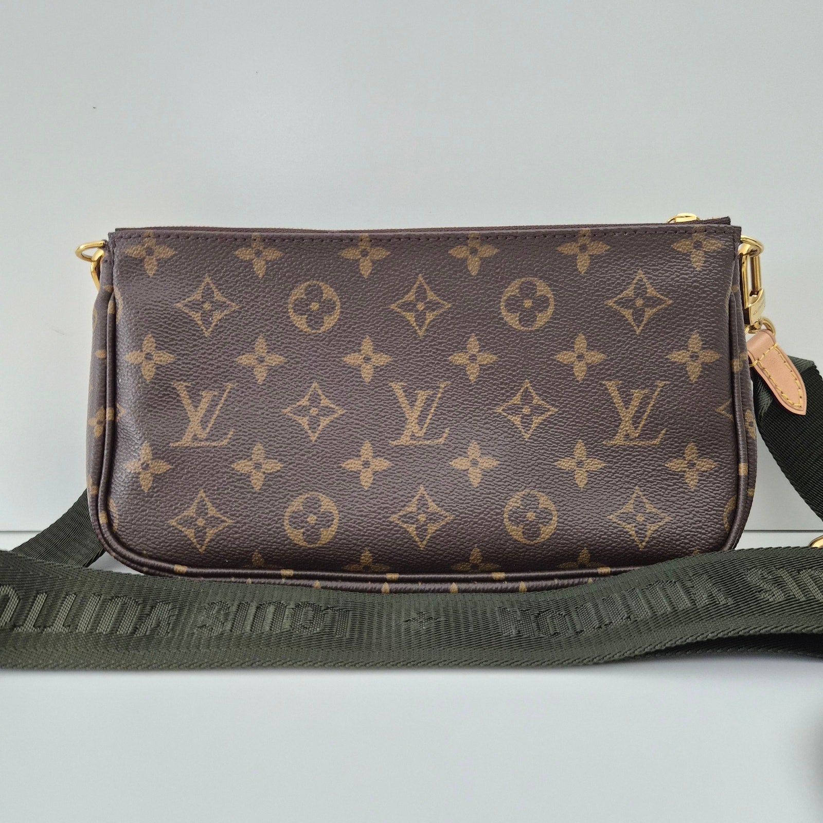 Louis Vuitton Monogram Multi Pochette Accessoires Green
