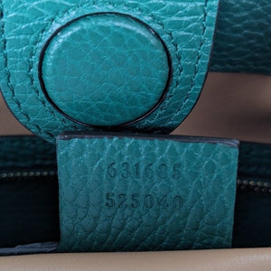 Gucci Ophidia Raffia Tote Bag Green