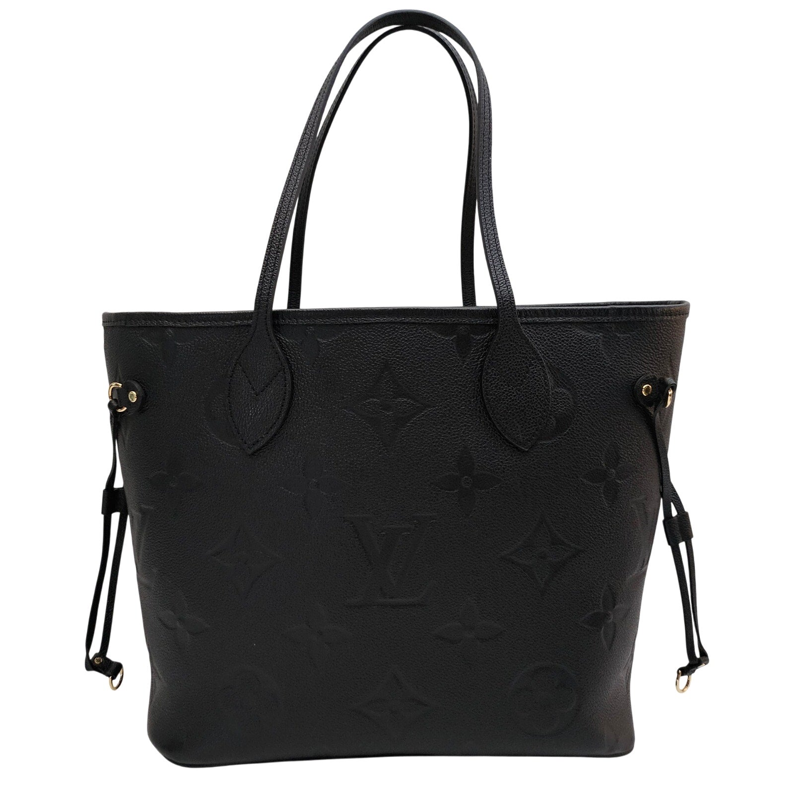 Louis Vuitton Empreinte Monogram Giant Neverfull MM Black Tote