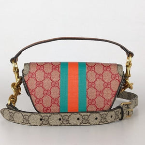 Gucci Mini Canvas GG Supreme Top-Handle Bag