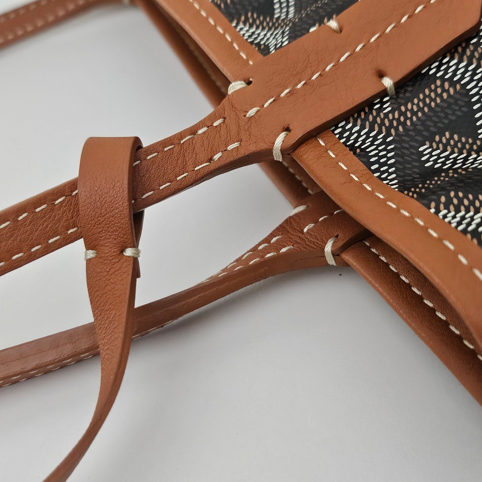 Goyard Mini Anjou Black Gold Handbag