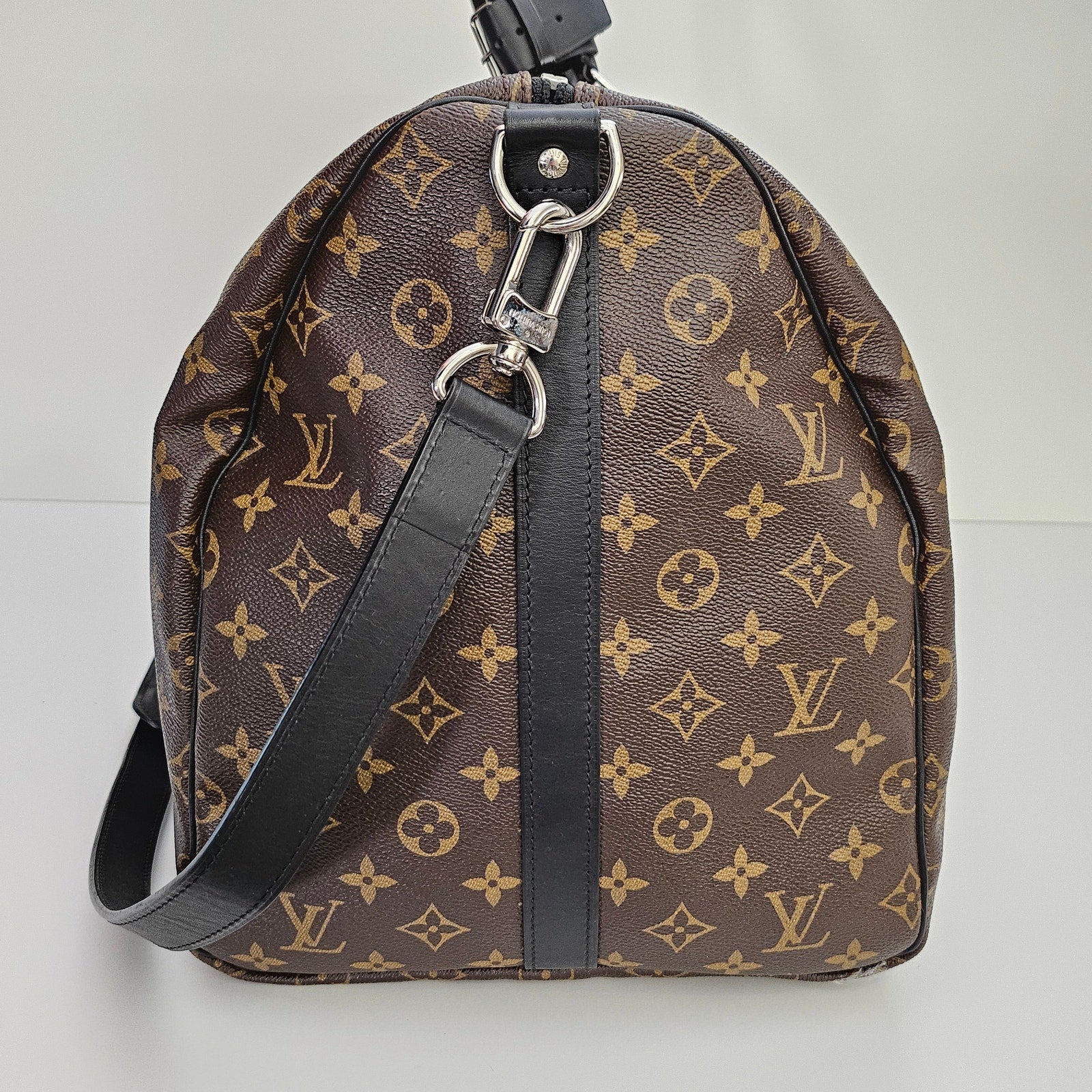 Louis Vuitton Macassar Keepall Bandouliere 55 Duffle