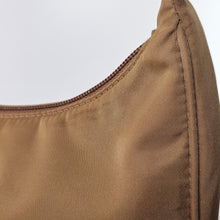 Load image into Gallery viewer, Prada Nylon Mini Hobo Tessuto Tan Shoulder Bag
