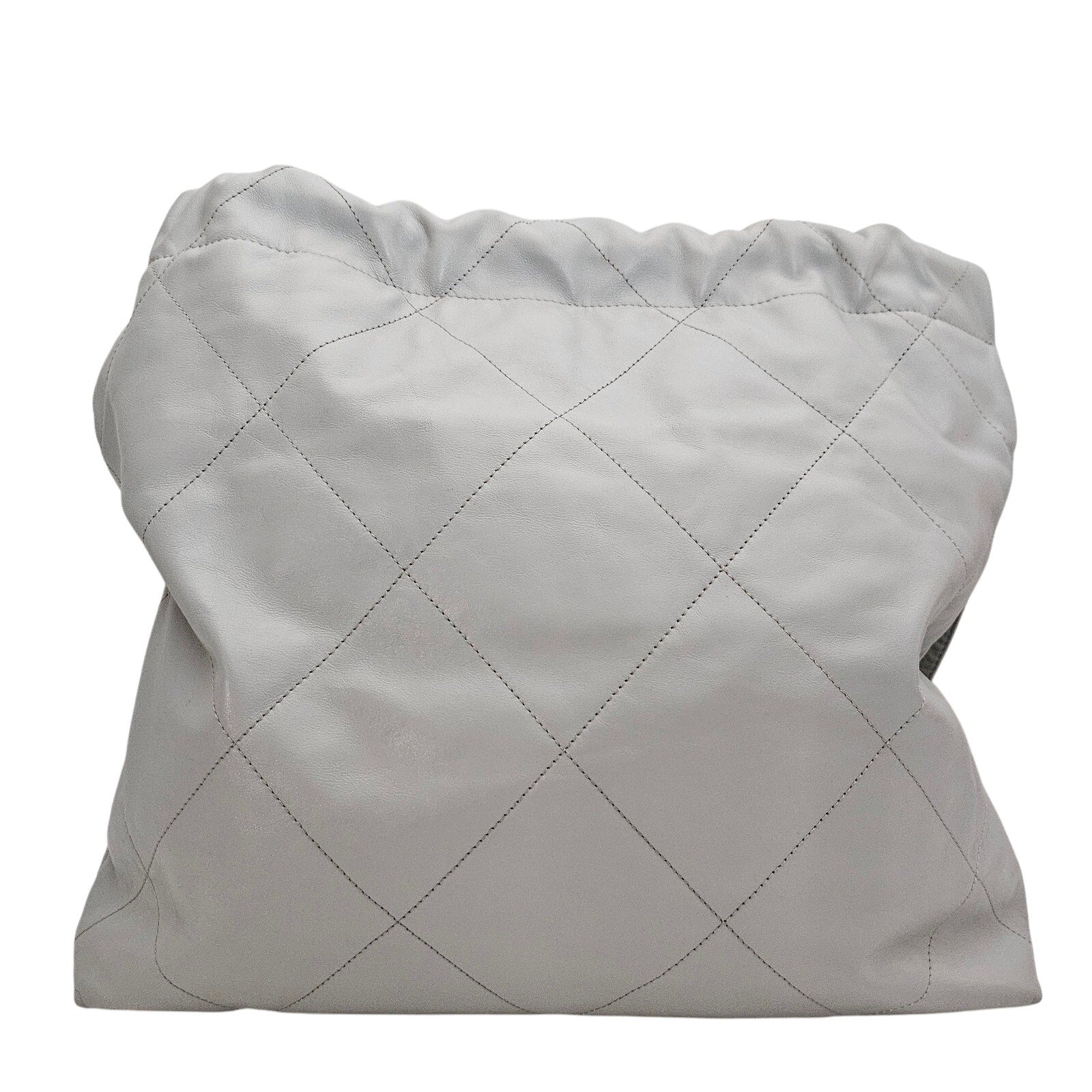Chanel Pale Blue Quilted Medium 22 Hobo Bag