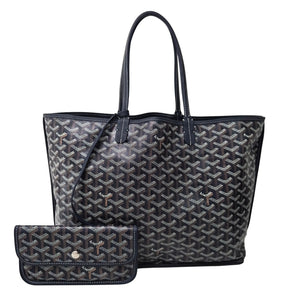 Goyard Reversible Anjou PM Tote Navy