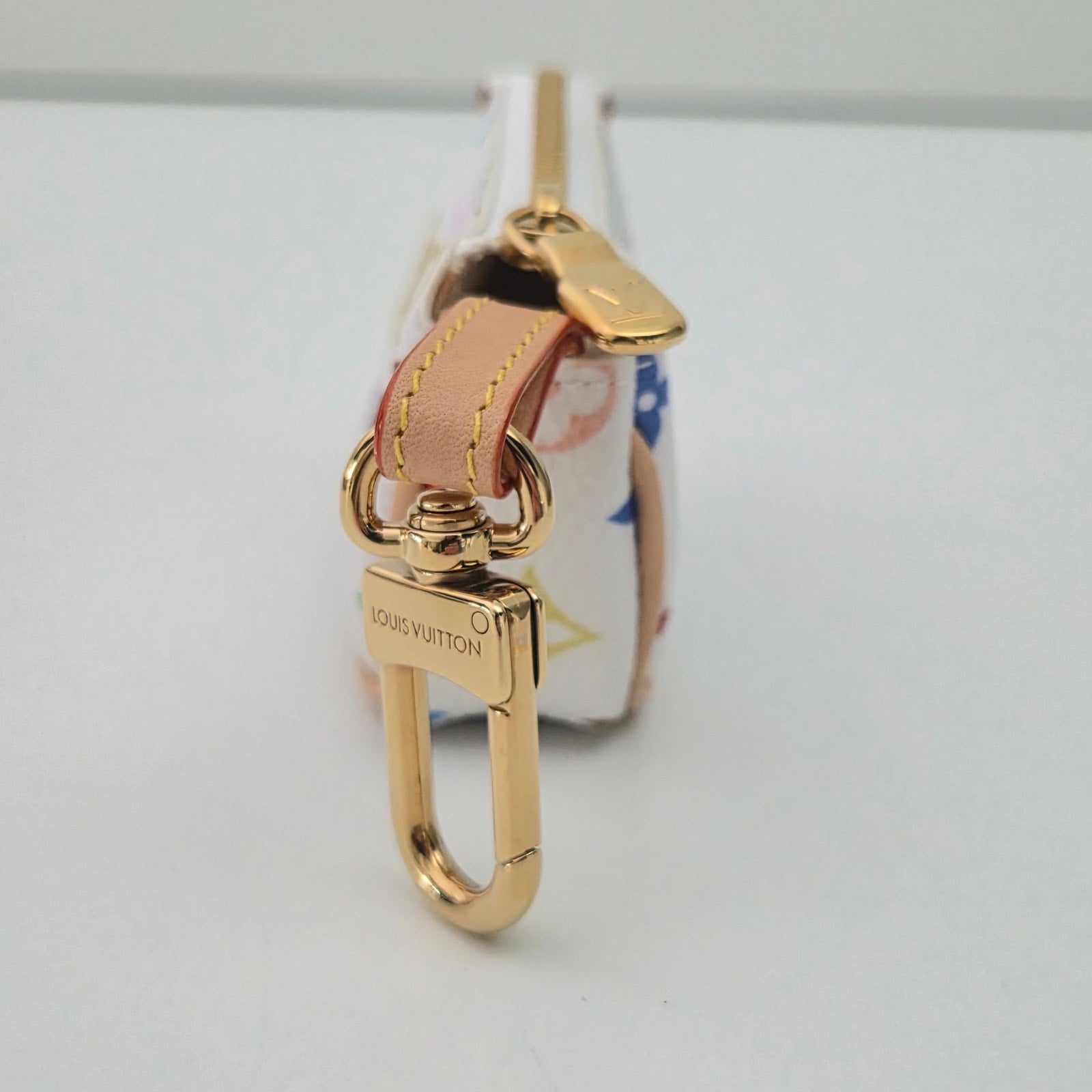 Louis Vuitton LV x TM Murakami Micro Pochette Monogram White Multicolor
