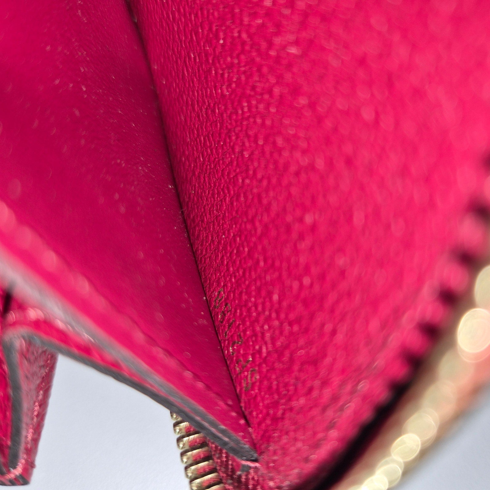 Louis Vuitton Empreinte Clemence Wallet Cherry