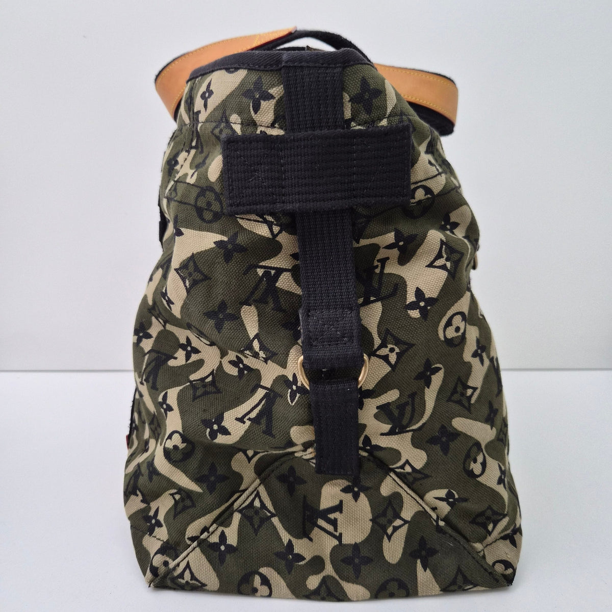 Louis Vuitton Takashi Murakami Green Monogramouflage Treillis Canvas