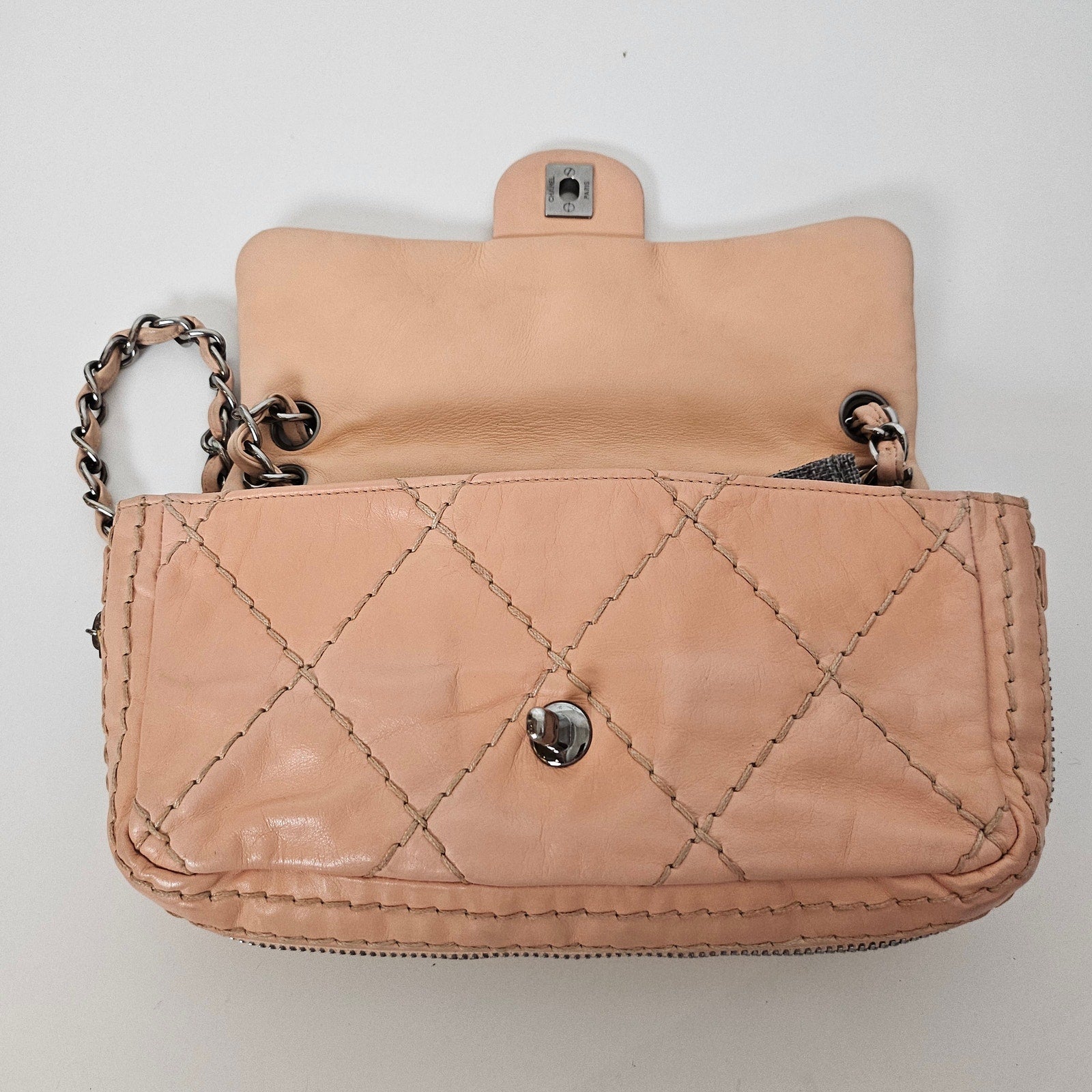 Chanel Ultimate Stitch Shoulder Bag Beige
